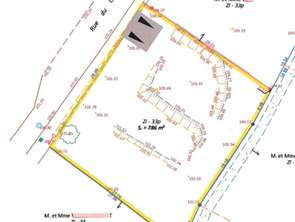 Vente Terrain 786 m&sup2;Rédené