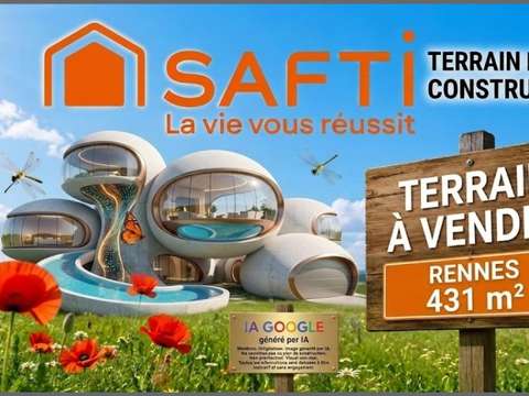 Vente de terrain Rennes Maurepas 35