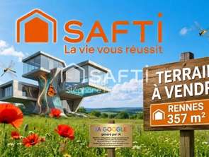 Vente Terrain 357 m&sup2;Rennes Maurepas