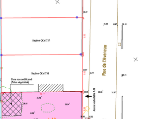 Vente de terrain
