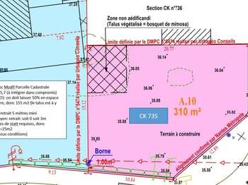 Vente de terrain