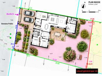 Vente Terrain 478 m&sup2;Rezé