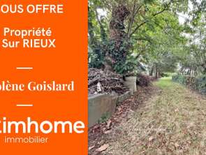 Vente Terrain 1121 m&sup2;Rieux