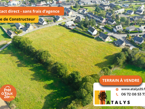 Vente Terrain 313 m&sup2;Romagné
