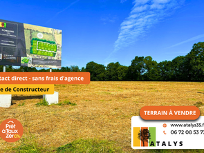 Vente Terrain 313 m&sup2;Romagné