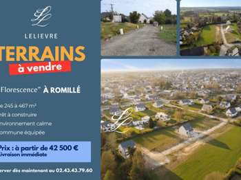 Vente Terrain 390 m&sup2;Romillé