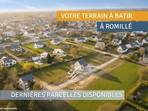 Vente de terrain Romillé 35