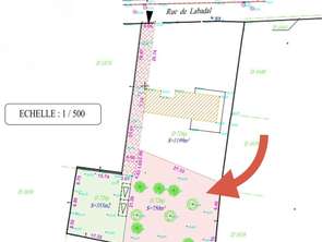 Vente Terrain 844 m&sup2;Roquefort-des-Corbières