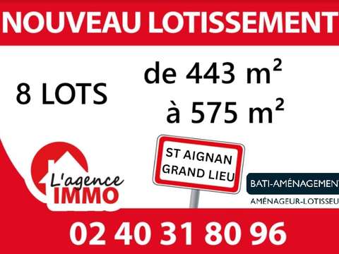 Vente de terrain Saint-Aignan-Grandlieu 44