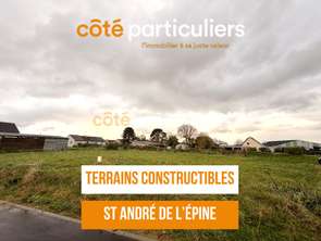 Vente Terrain 578 m&sup2;Saint-André-de-l'Épine