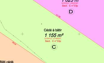Vente de terrain