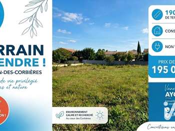 Vente Terrain 1900 m&sup2;Saint-André-de-Roquelongue