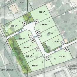 Vente Terrain 5480 m&sup2;Saint-André-Goule-d'Oie
