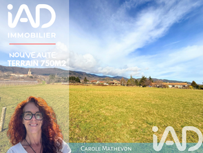 Vente Terrain 750 m&sup2;Saint-Appolinard
