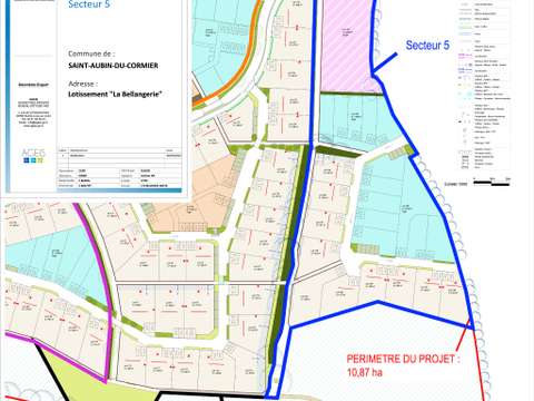 Vente de terrain Saint-Aubin-du-Cormier 35