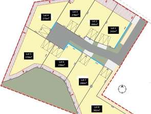 Vente Terrain 273 m&sup2;Saint-Barthélemy-d'Anjou