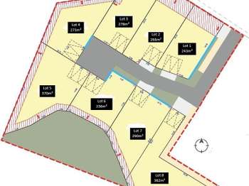 Vente Terrain 273 m&sup2;Saint-Barthélemy-d'Anjou