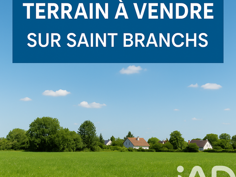 Vente de terrain Saint-Branchs 37