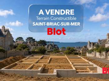 Vente Terrain 1117 m&sup2;Saint-Briac-sur-Mer