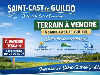Vente Terrain 660 m&sup2;Saint-Cast-le-Guildo