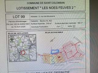 Vente de terrain
