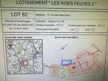 Vente de terrain