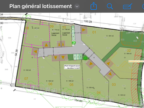 Vente Terrain 550 m&sup2;Saint-Domineuc