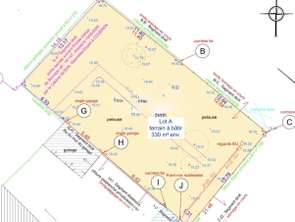 Vente Terrain 330 m&sup2;Saint-Étienne-de-Montluc