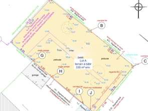 Vente Terrain 330 m&sup2;Saint-Étienne-de-Montluc