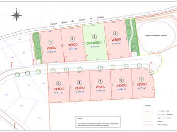 Vente Terrain 923 m&sup2;Saint-Florent-sur-Cher