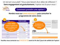 Vente de terrain