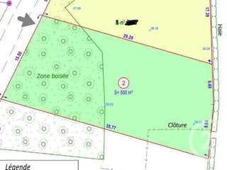 Vente de terrain