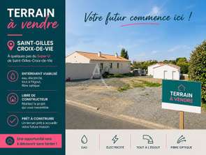 Vente Terrain 270 m&sup2;Saint-Gilles-Croix-de-Vie