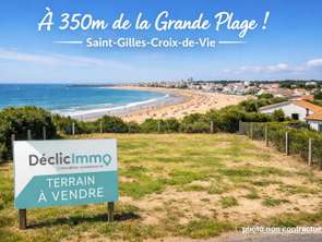 Vente Terrain 320 m&sup2;Saint-Gilles-Croix-De-Vie Croix De Vie