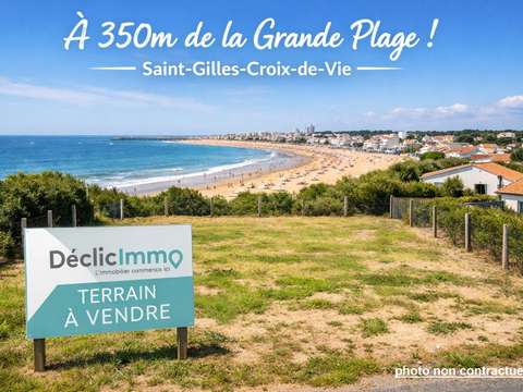 Vente de terrain Saint-Gilles-Croix-De-Vie Croix De Vie 85