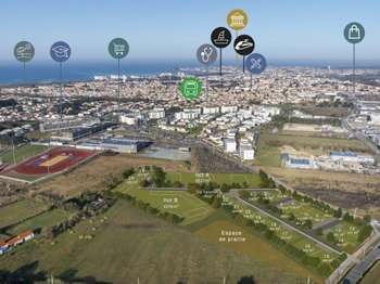 Vente de terrain Saint-Gilles-Croix-De-Vie Sud 85