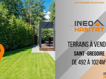 Vente Terrain 1024 m&sup2;Saint-Grégoire