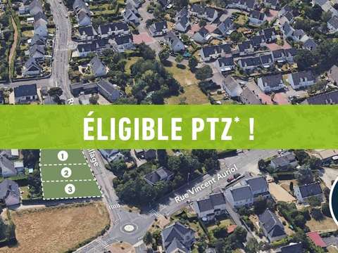 Vente de terrain Saint-Herblain Bourg-Solvardière-Pelousière 44