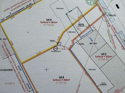 Vente de terrain