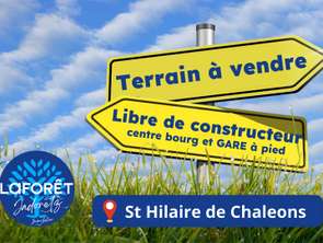 Vente Terrain 350 m&sup2;Saint-Hilaire-de-Chaléons