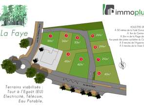 Vente Terrain 301 m&sup2;Saint-Hilaire-de-Riez