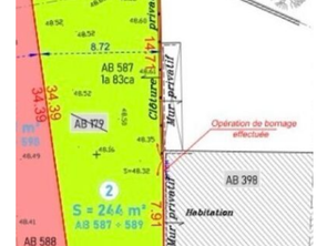 Vente Terrain 244 m&sup2;Saint-Jacques-de-la-Lande