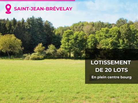 Vente de terrain Saint-Jean-Brévelay 56