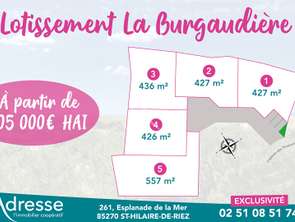 Vente Terrain 427 m&sup2;Saint-Jean-de-Monts