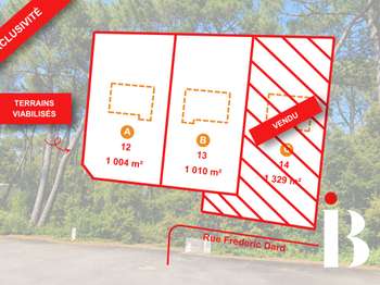 Vente Terrain 1004 m&sup2;Saint-Jean-De-Monts Centre Ville-Plage