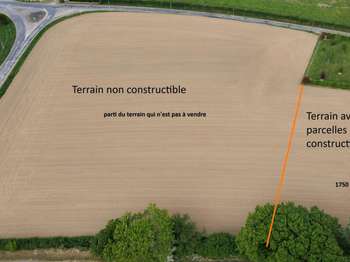 Vente Terrain 1750 m&sup2;Saint-Jean-de-Savigny