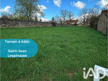 Vente Terrain 587 m&sup2;Saint-Jean-Lespinasse