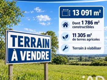 Vente Terrain 13091 m&sup2;Saint-Laurent-de-Céris