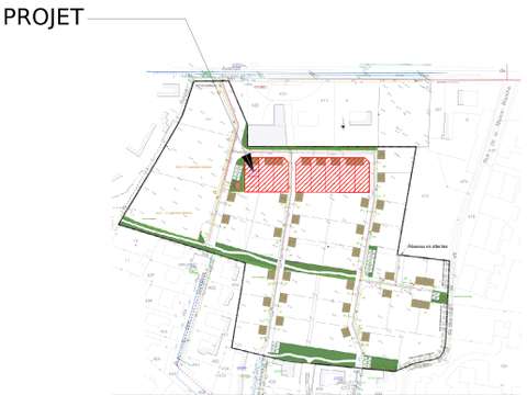 Vente de terrain 5 pièces