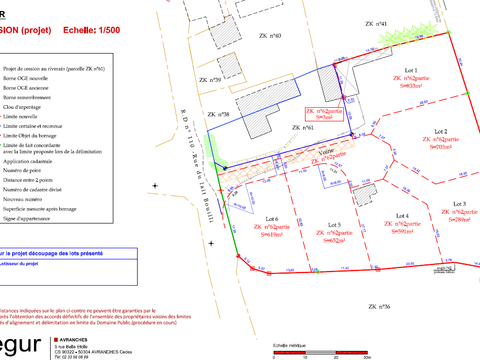 Vente de terrain Saint-Loup 50
